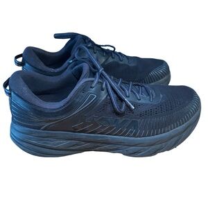 HOKA Bondi 7 Wide Men's Shoes - Black